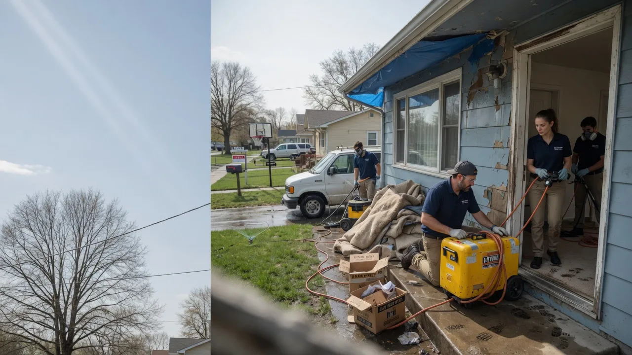 Basement Flood Cleanup in Oakdale, LA near me